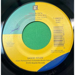The B-52's Good Stuff / Bad Influence 45 Pop 1992 Reprise 18895
